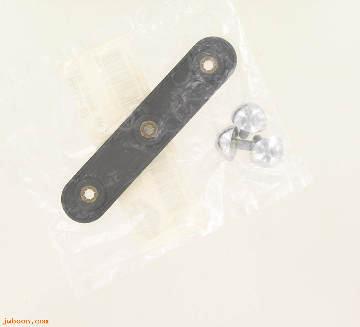   58916-07 (58916-07): Backing plate, with chrome studs - NOS - FLSTF, FatBoy