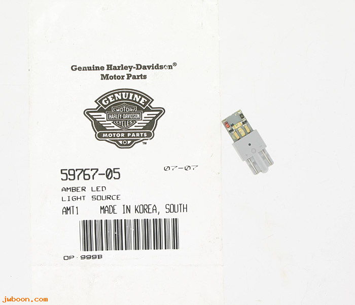   59767-05 (59767-05): LED light source - amber - NOS