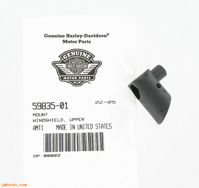   59835-01 (59835-01): Mount windshield, upper - NOS - FXDXT '01-'03