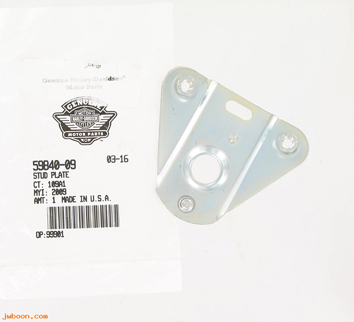   59840-09 (59840-09): Stud plate - NOS