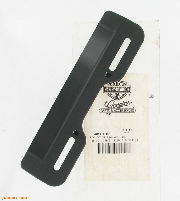   60019-93 (60019-93): Reflector bracket - domestic - NOS - Softail '93-'02