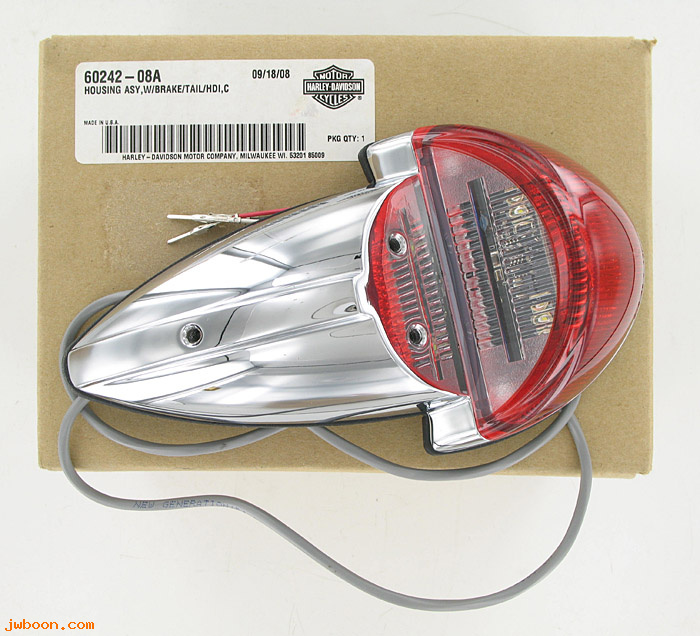   60242-08A (60242-08A): Taillight assembly - Canada/HDI - NOS - FXCW, Softail Rocker