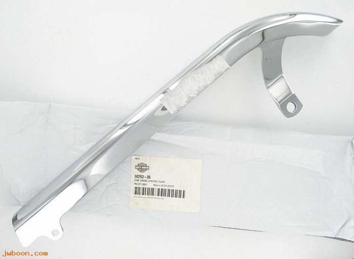   60293-06 (60293-06): Upper belt guard  - rear - NOS - FXD, Dyna '06