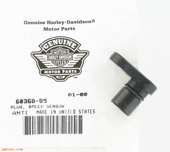   60368-95 (60368-95): Plug, speed sensor - NOS - Sportster XL '99-'00