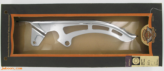   60610-02 (60610-02): Upper belt guard - shortened - NOS - Softail '00-'06