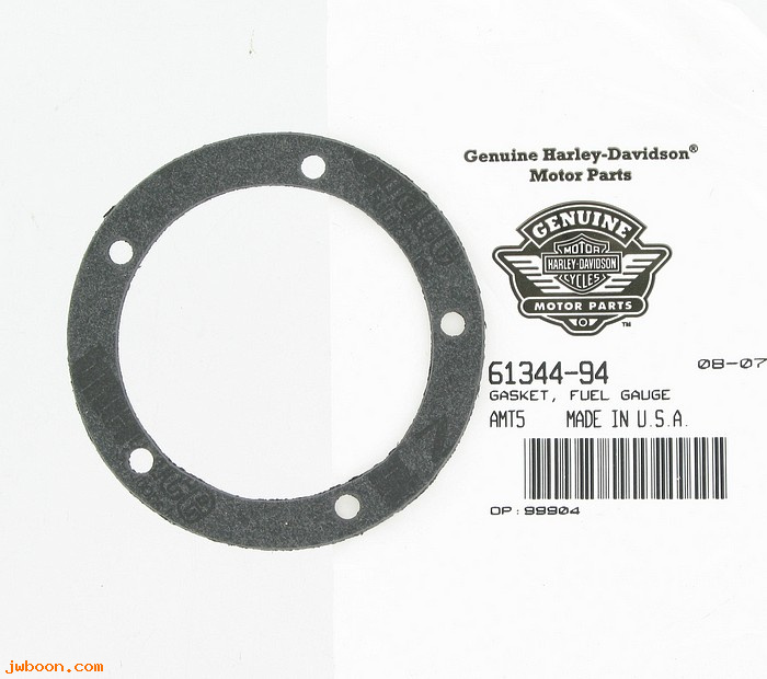   61344-94 (61344-94): Gasket - fuel gauge - NOS - FXD, Dyna '94-'00