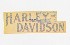   61368-79 (61368-79): Decal, fuel tank "Harley-Davidson" 2 3/4" x 8 1/4" NOS - FXS 1979