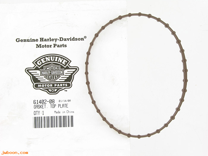   61402-08 (61402-08): Gasket, top plate - NOS - Touring '08-