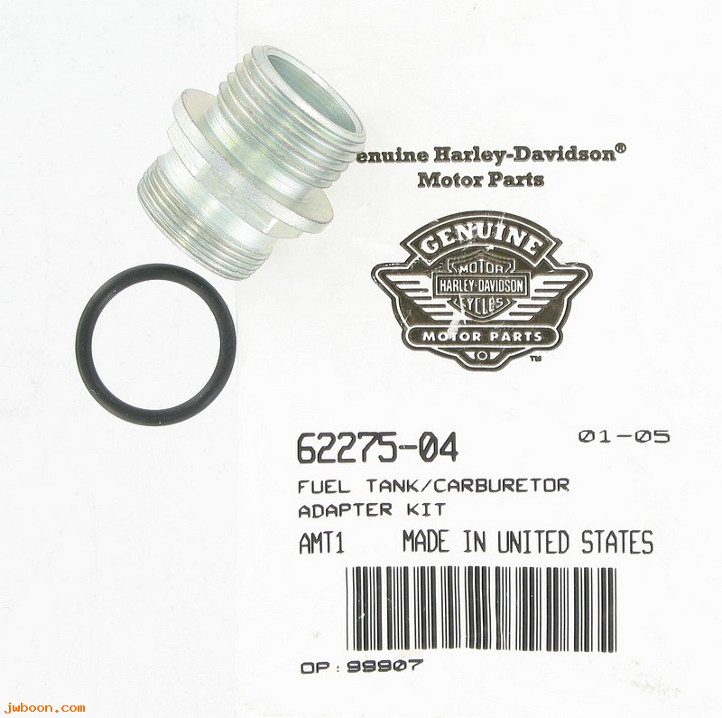   62275-04 (62275-04): Fuel tank / carburetor adapter kit - NOS