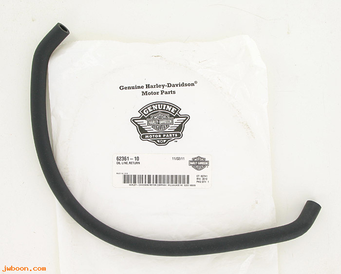   62361-10 (62361-10): Oil return line - NOS - Sportster XL's