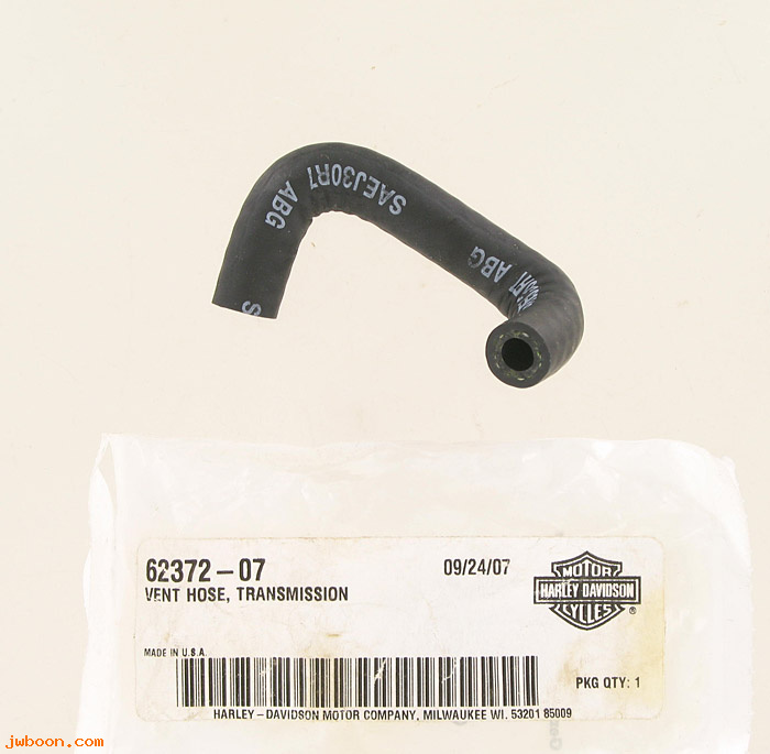   62372-07 (62372-07): Vent hose - transmission - NOS - Softail '07-'08