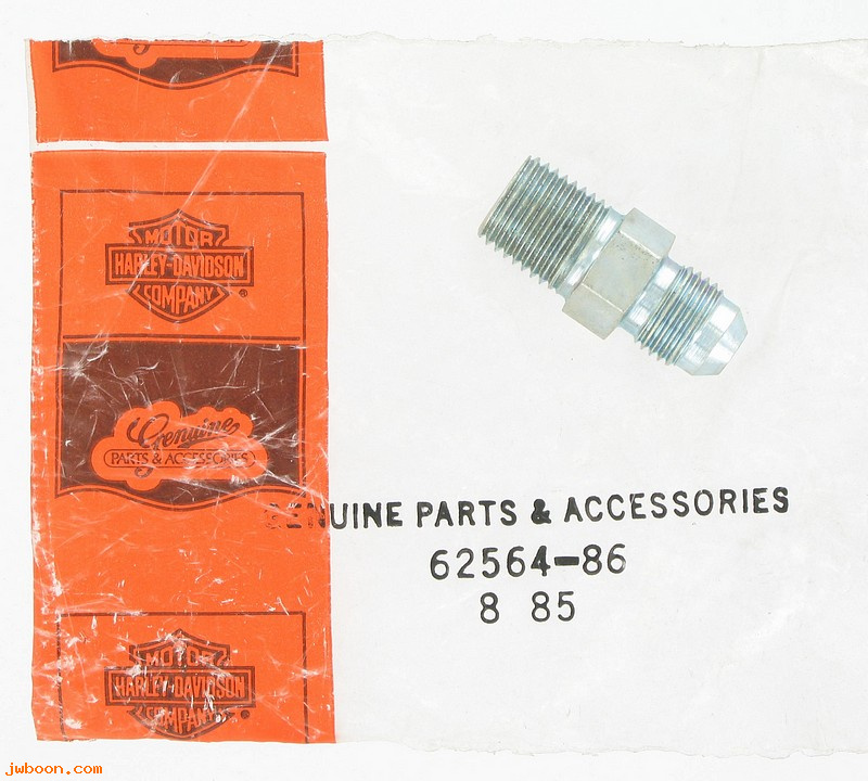   62564-86 (62564-86): Nipple / Hose connector - NOS - Sportster XL '86-'90