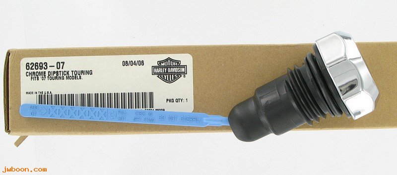   62693-07 (62693-07 / 62849-07): Oil dipstick - NOS - Touring models '07-'08