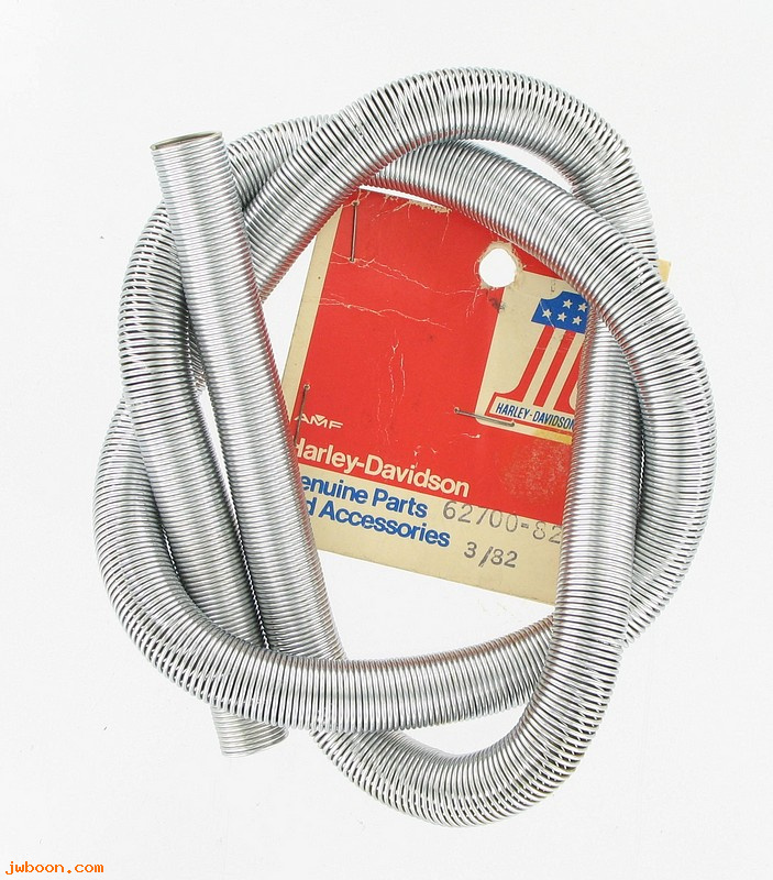   62700-82 (62700-82): Decorative fuel line cover kit (spring) - I.D. 1/2" (30") - NOS