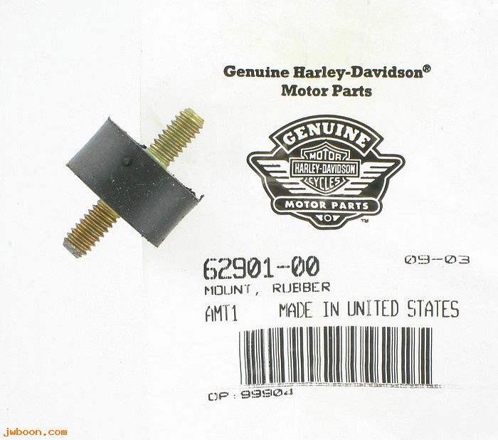   62901-00 (62901-00): Mount - rubber - NOS - fan kits