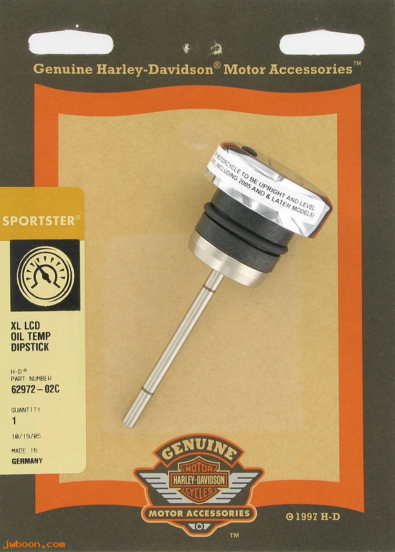   62972-02C (62972-02C / 62595-82): Oil temperature dipstick - LCD - NOS - Sportster XL