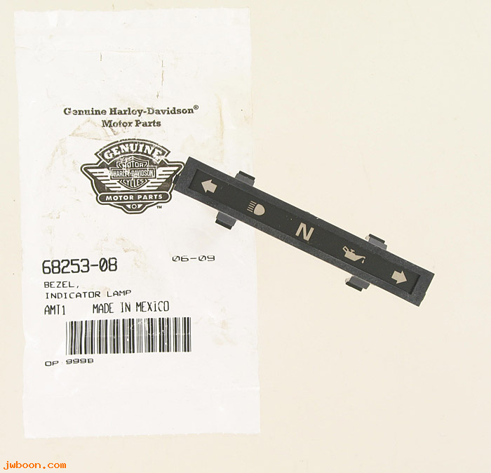   68253-08 (68253-08): Bezel, indicator lamp - NOS