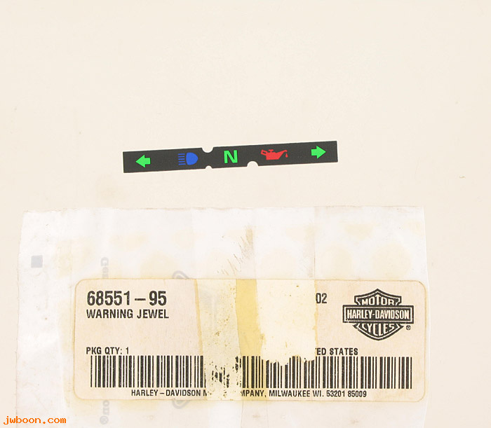   68551-95 (68551-95): Warning jewel - NOS