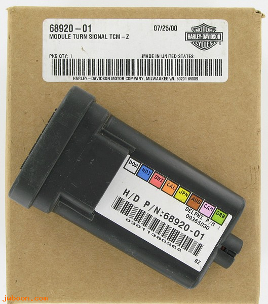   68920-01 (68920-01): Module - turn signal   TSM-Z - NOS - Touring, Dyna '01-'02