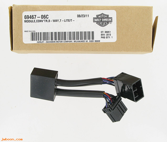   69467-06C (69467-06C): Module, converter, 8-way - run / brake / turn signal - NOS