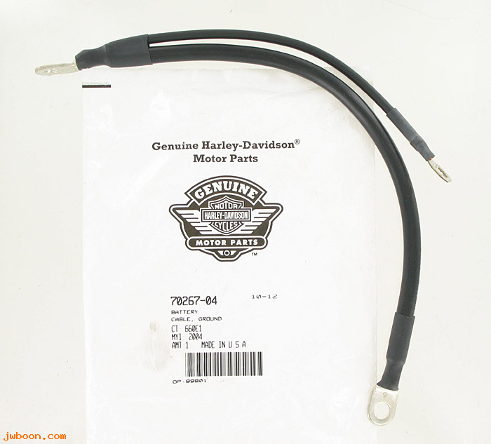   70267-04 (70267-04): Battery cable - negative - NOS