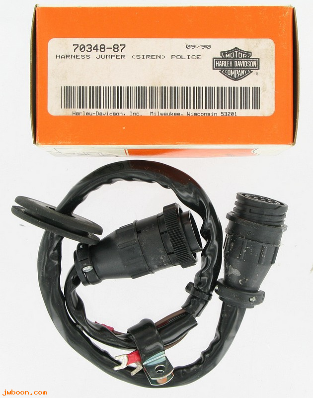   70348-87 (70348-87): Harness jumper, (siren)    Police - NOS