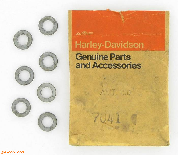       7041 (    7041 / 0259W): Lockwasher, 5/16" - NOS - Big Twins Panhead Shovelhead. XL's