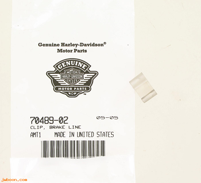   70489-02 (70489-02): Clip - brake line - NOS