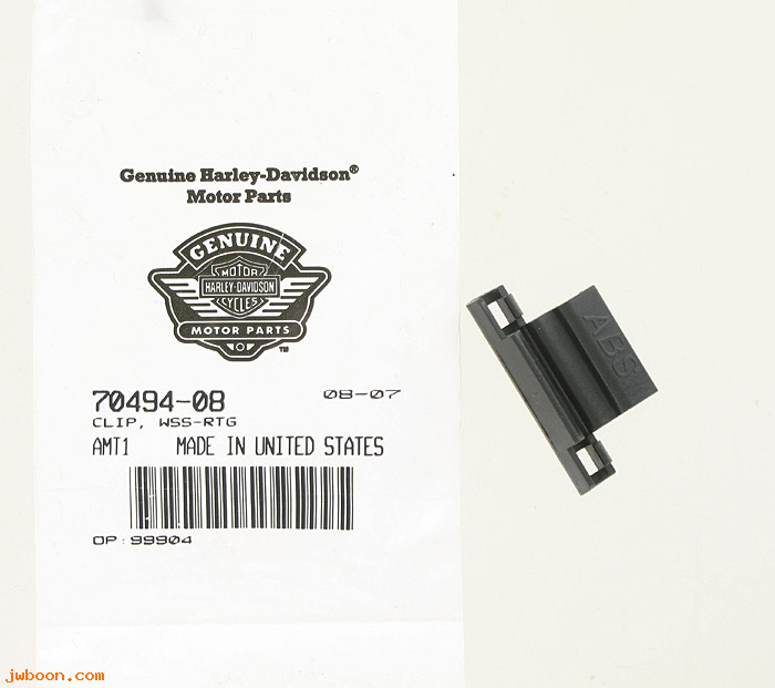   70494-08 (70494-08): Clip, wheel speed sensor routing - ABS - NOS