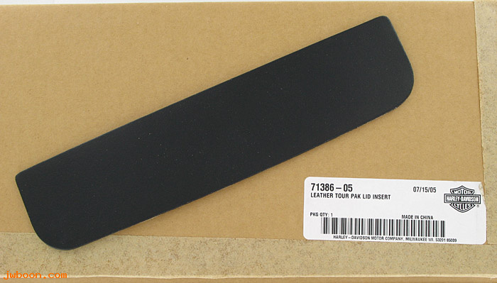   71386-05 (71386-05): Tour-pak lid insert - leather plain - NOS