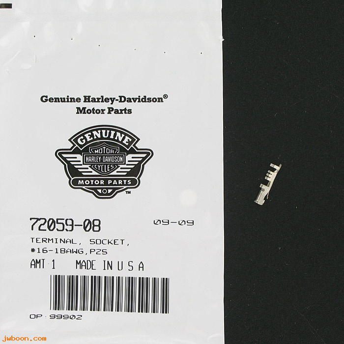   72059-08 (72059-08): Terminal socket, 16-18 gauge - NOS