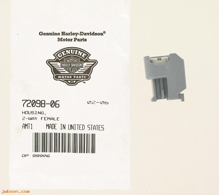   72098-06 (72098-06): Housing, 2-way female - NOS