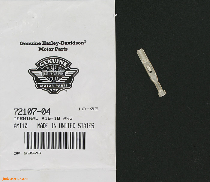   72107-04 (72107-04): Terminal, 16-18 gauge - NOS