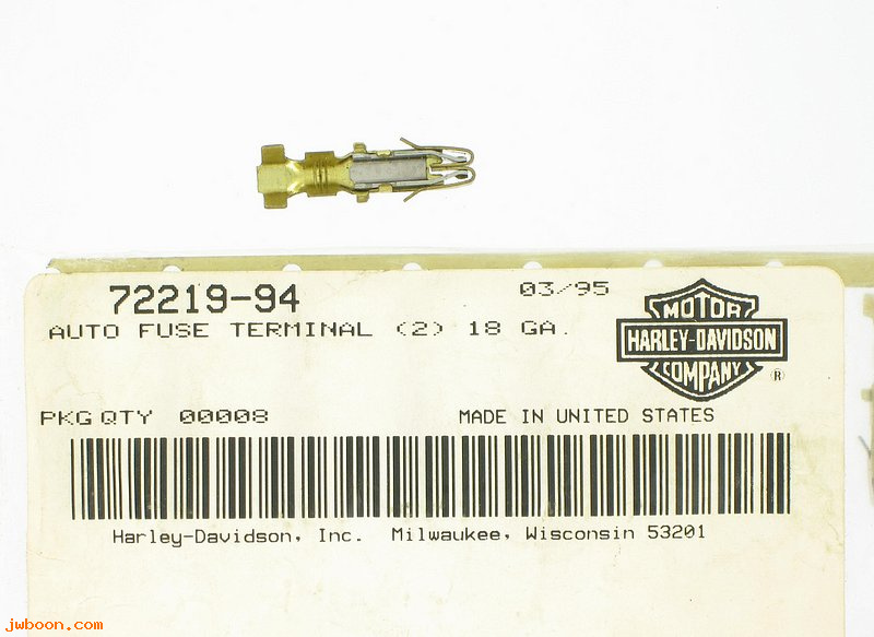   72219-94 (72219-94): Terminal, autofuse - 18 gauge - NOS