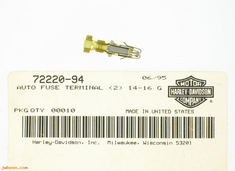   72220-94 (72220-94): Terminal, autofuse - 14-16 gauge - NOS