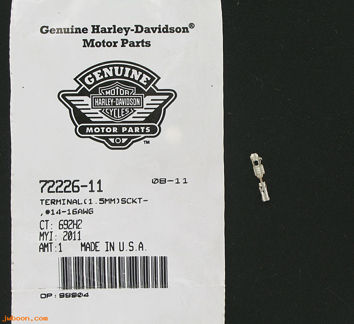   72226-11 (72226-11): Terminal (1.5mm) socket, 14-16 gauge - NOS