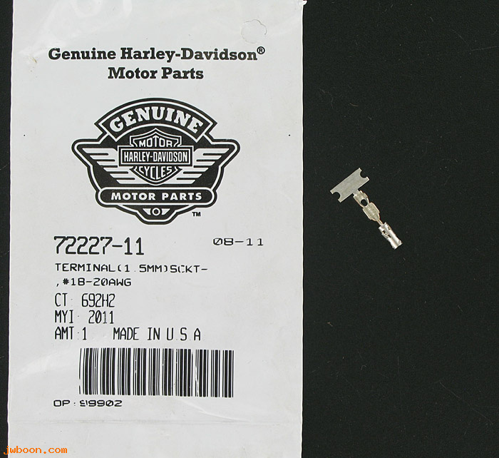   72227-11 (72227-11): Terminal (1.5mm) socket, 18-20 gauge - NOS