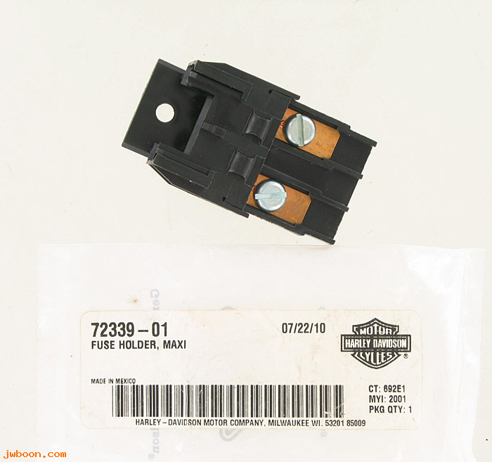   72339-01 (72339-01): Fuse holder - maxi - NOS