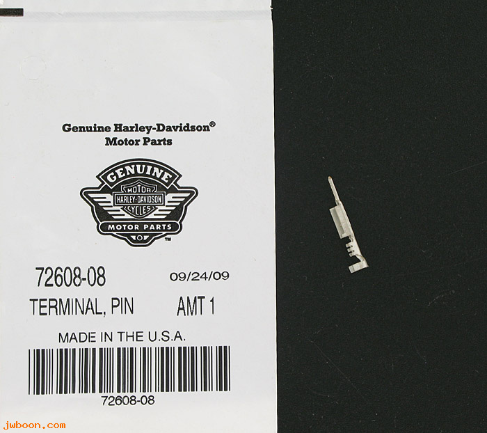   72608-08 (72608-08): Terminal pin, 16-20 gauge - NOS