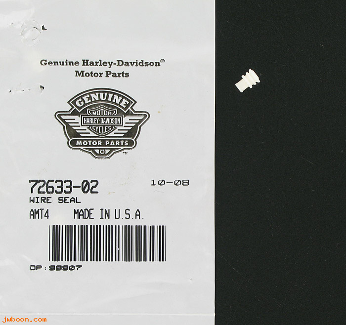   72633-02 (72633-02): Wire seal - NOS - VRSCA/D