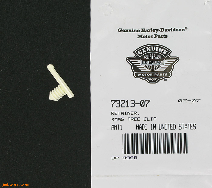   73213-07 (73213-07): Retainer, x-mas tree clip - NOS - XL's