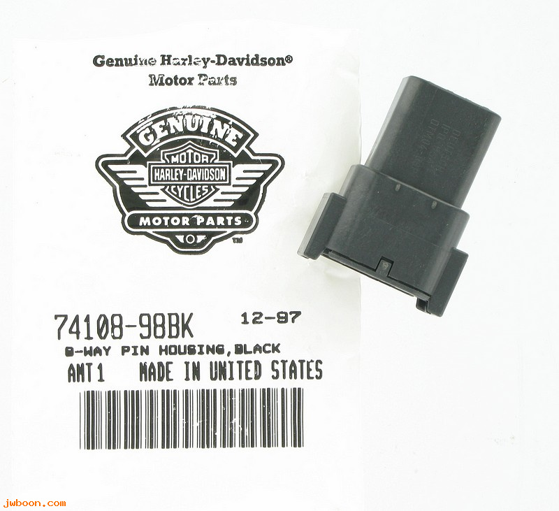   74108-98BK (74108-98BK): Pin housing, 8-way - NOS - VRSCA/D/R