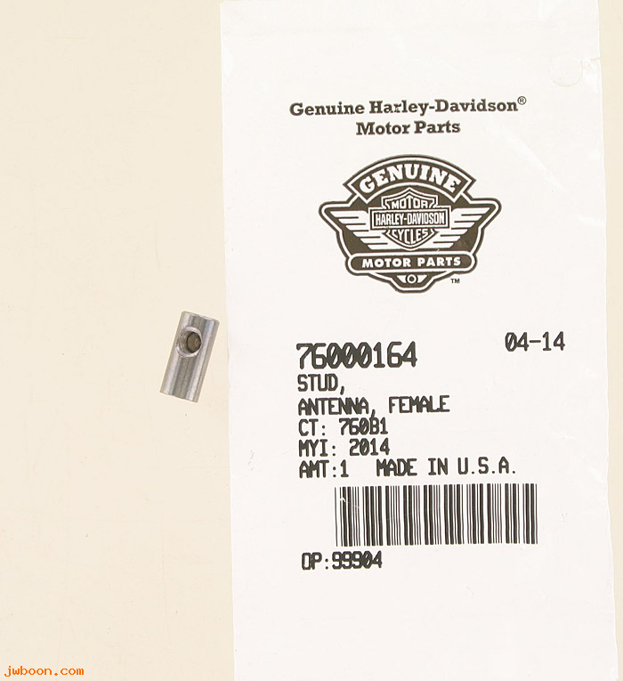   76000164 (76000164): Stud, antenna, female - NOS