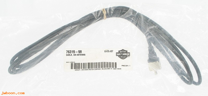   76319-98 (76319-98): Cable - CB antenna - NOS - Touring 98-07