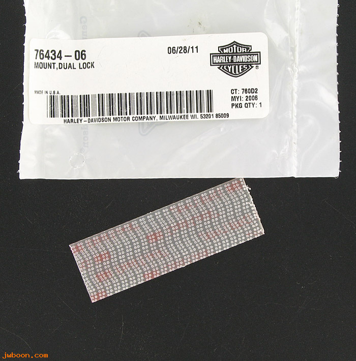   76434-06 (76434-06): Mount - dual lock - NOS