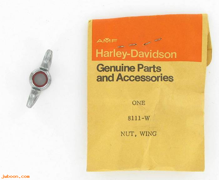       8111W (    8111W): Nylock wing nut, 3/8"-16 - NOS