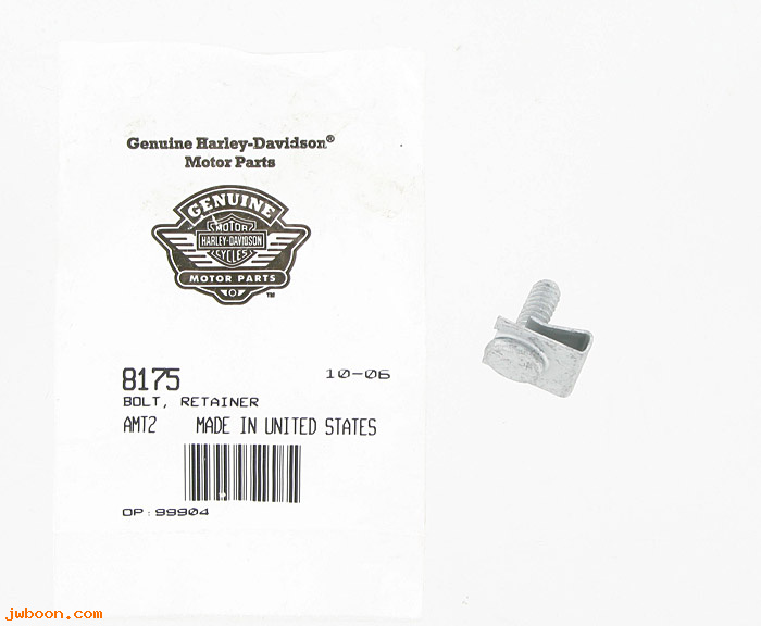       8175 (    8175): Bolt, retainer - fairing lowers - NOS