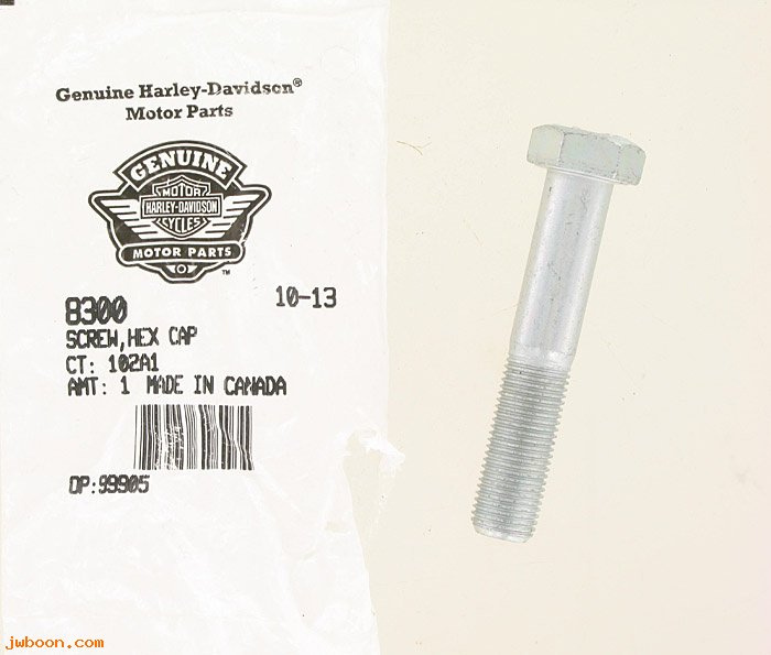       8300 (    8300): Screw, 1/2"-20 x 2-3/4" hex head, grade 8 - NOS