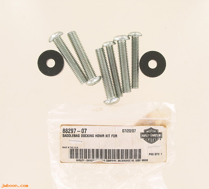   88297-07 (88297-07): Saddlebag docking hardware kit - NOS - FXSTC