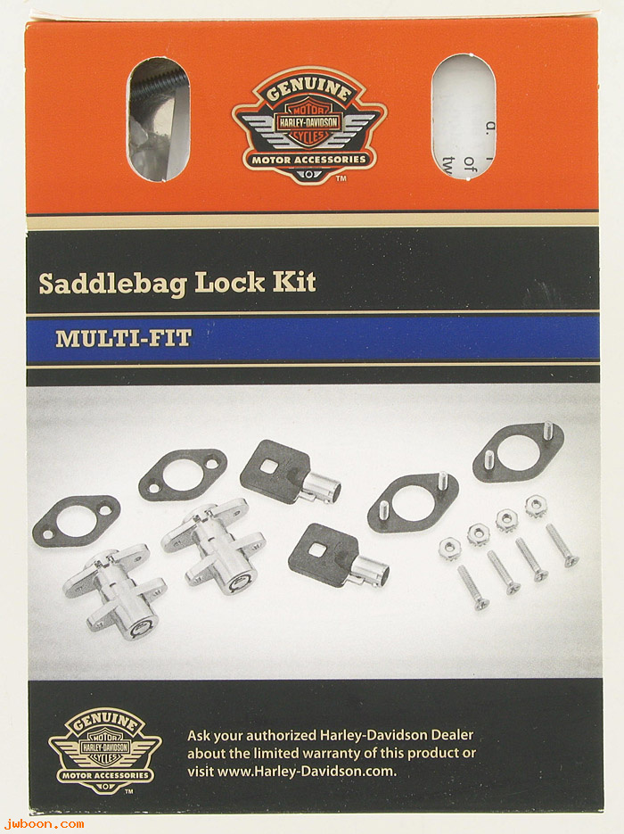   90300017 (90300017): Universal saddlebag lock kit - random key code - NOS